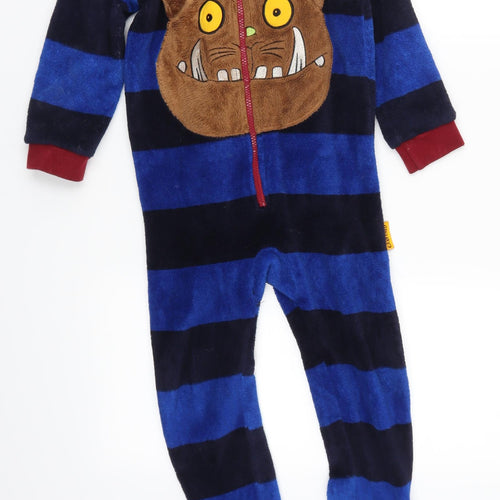 TU Boys Blue Striped   One Piece Size 4-5 Years  - The Gruffalo