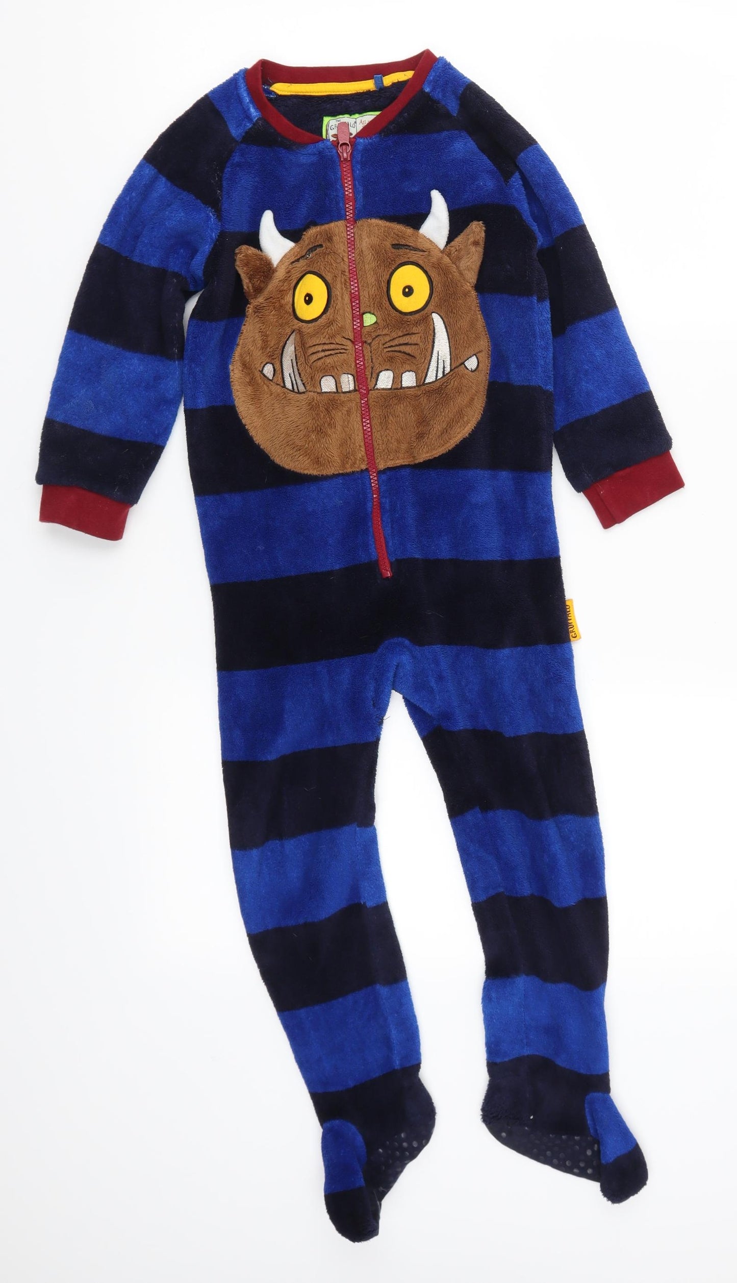 TU Boys Blue Striped   One Piece Size 4-5 Years  - The Gruffalo