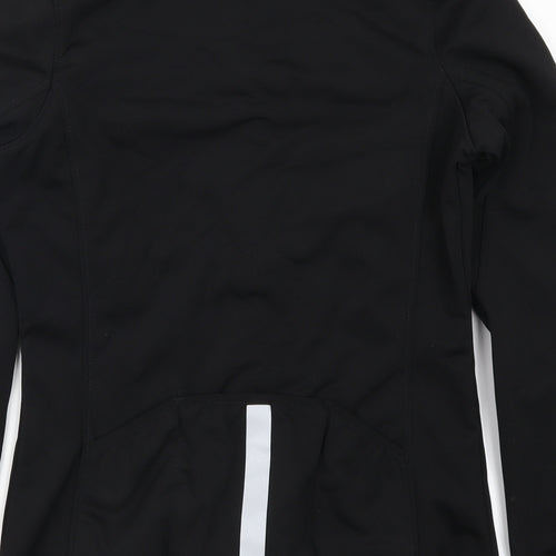 Crane Womens Black   Jacket  Size 10  - Red