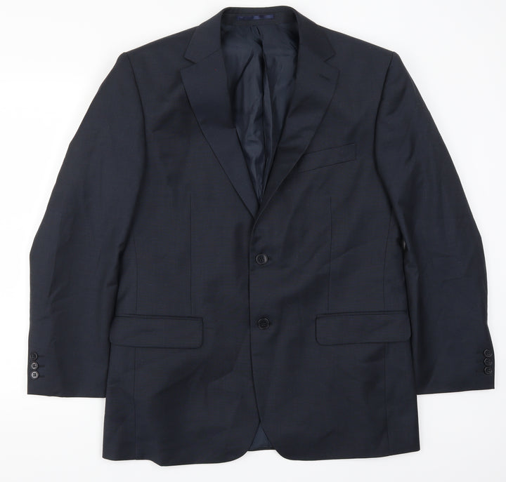Karl Jackson Mens Blue Jacket Suit Jacket Size 40