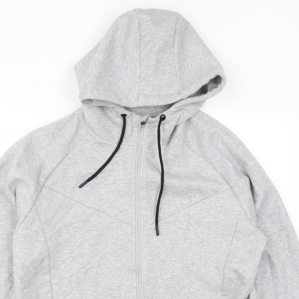 Primark Mens Grey   Full Zip Hoodie Size M