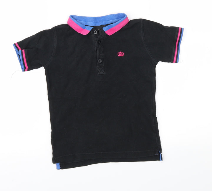 NEXT Boys Black   Basic Polo Size 3 Years