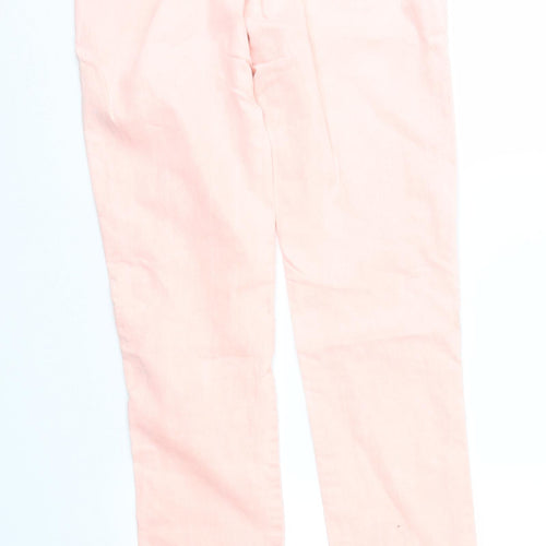 Divided Womens Pink  Denim Skinny Jeans Size 10 L31 in