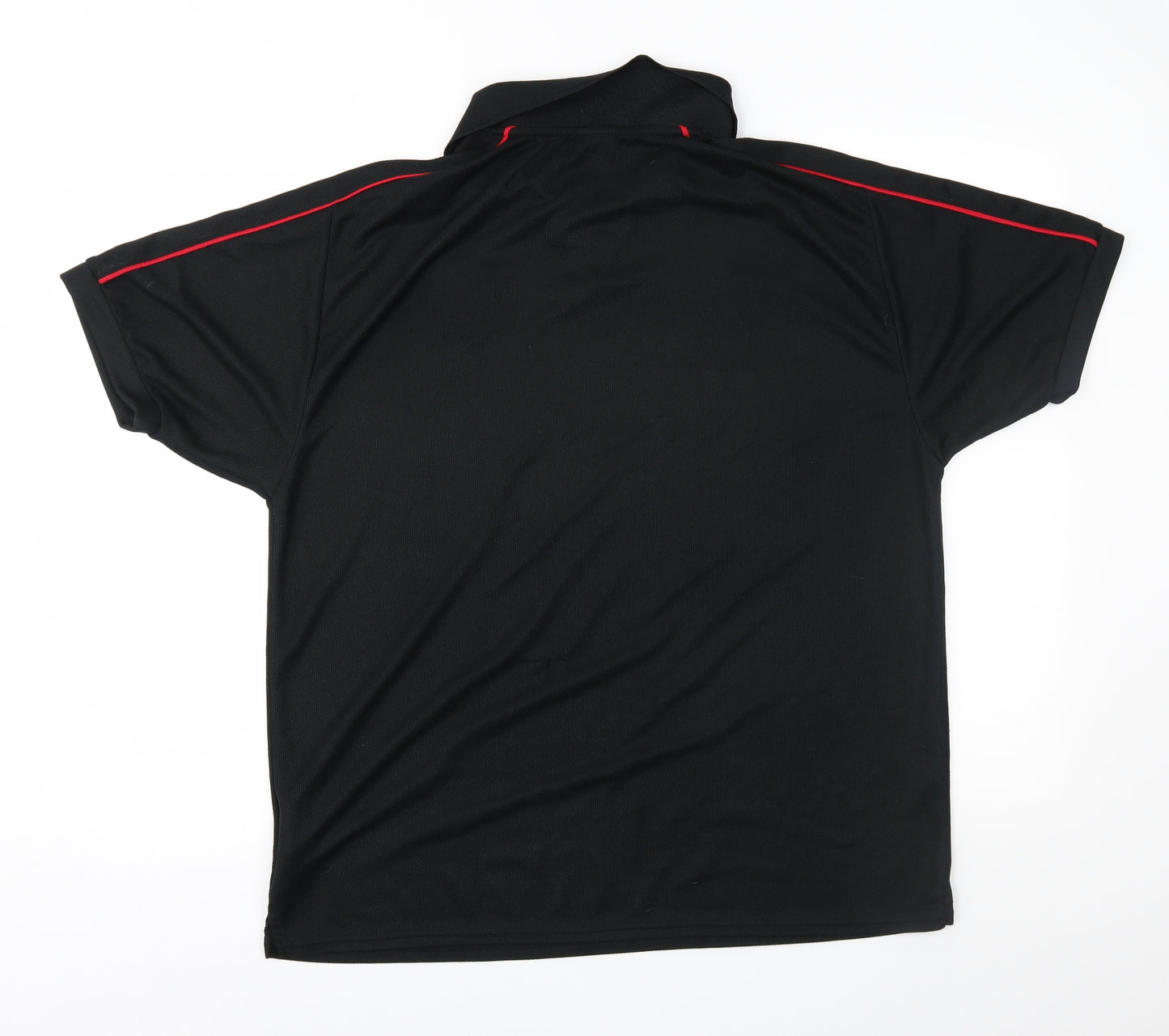 Nike Mens Black    Polo Size L  - Manchester United