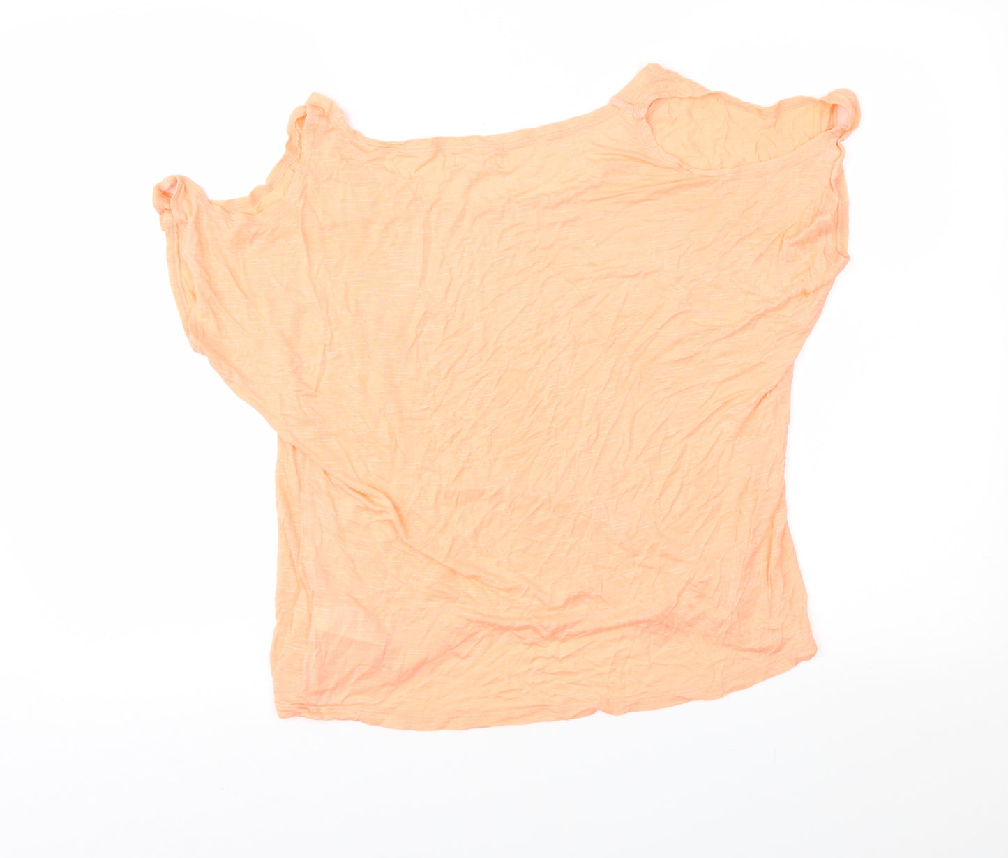 New Look Womens Orange   Basic Blouse Size 10