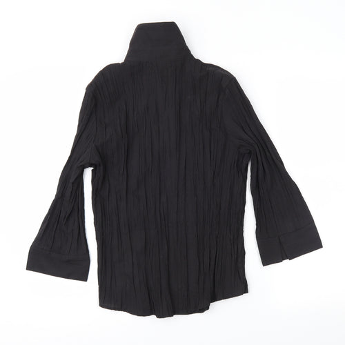 Atmosphere Womens Black   Basic Button-Up Size 12