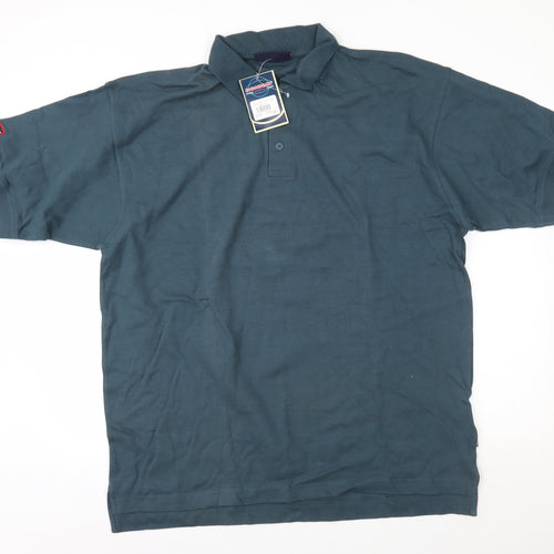Donnay Mens Blue    Polo Size XL
