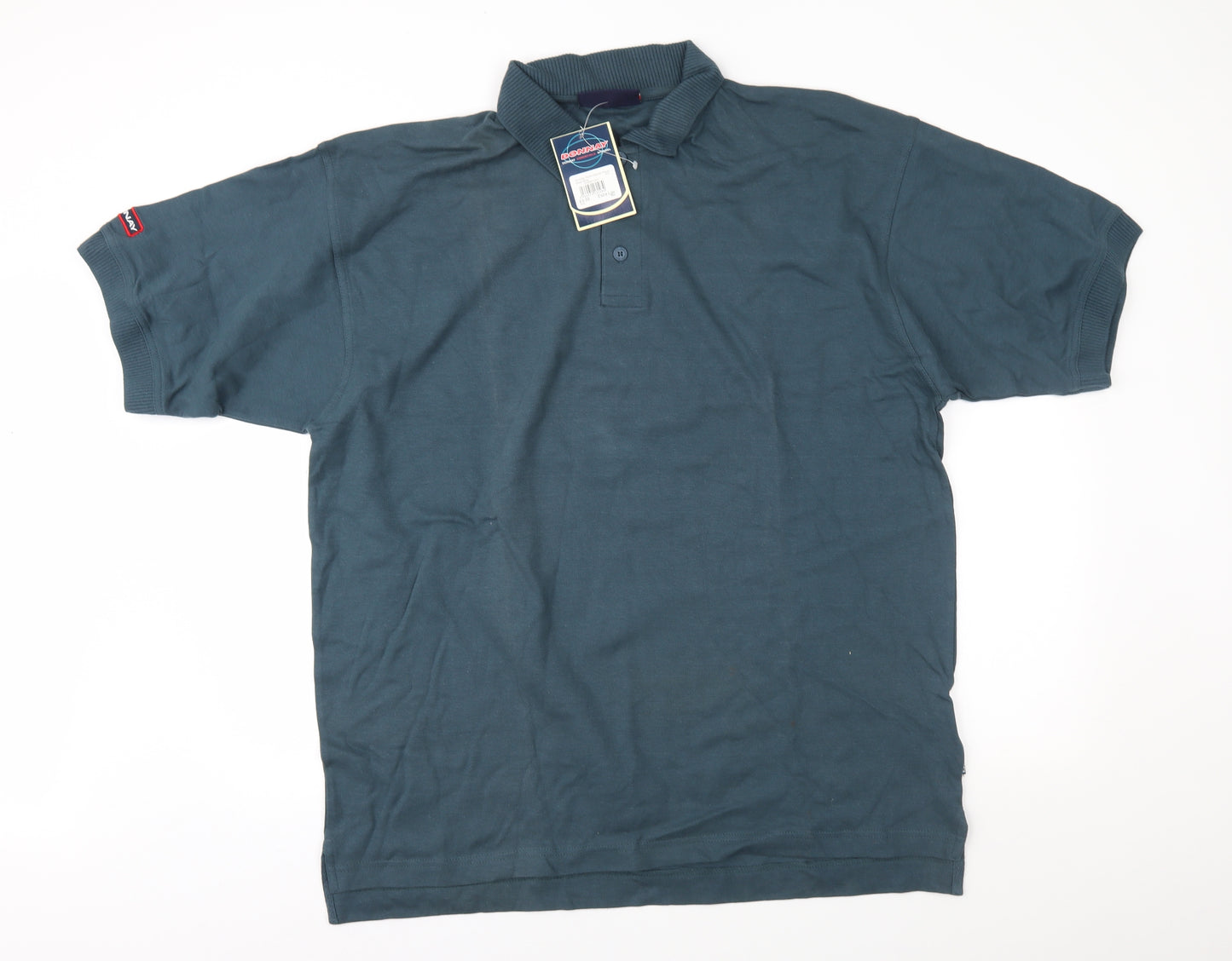 Donnay Mens Blue    Polo Size XL