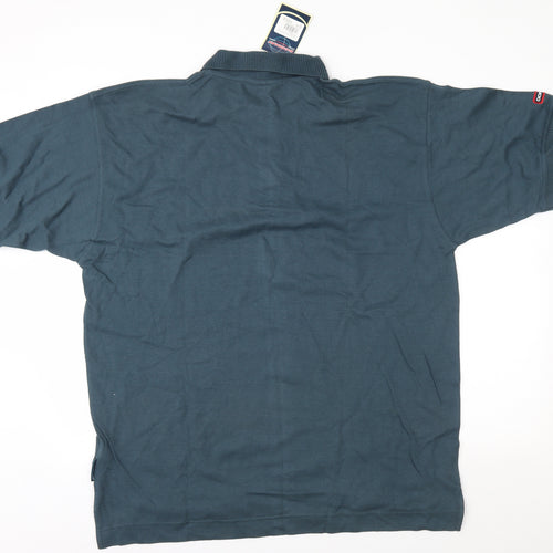 Donnay Mens Blue    Polo Size XL