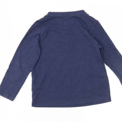 TU Boys Blue   Basic T-Shirt Size 2-3 Years