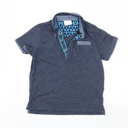 F&F Boys Blue   Basic Polo Size 2-3 Years
