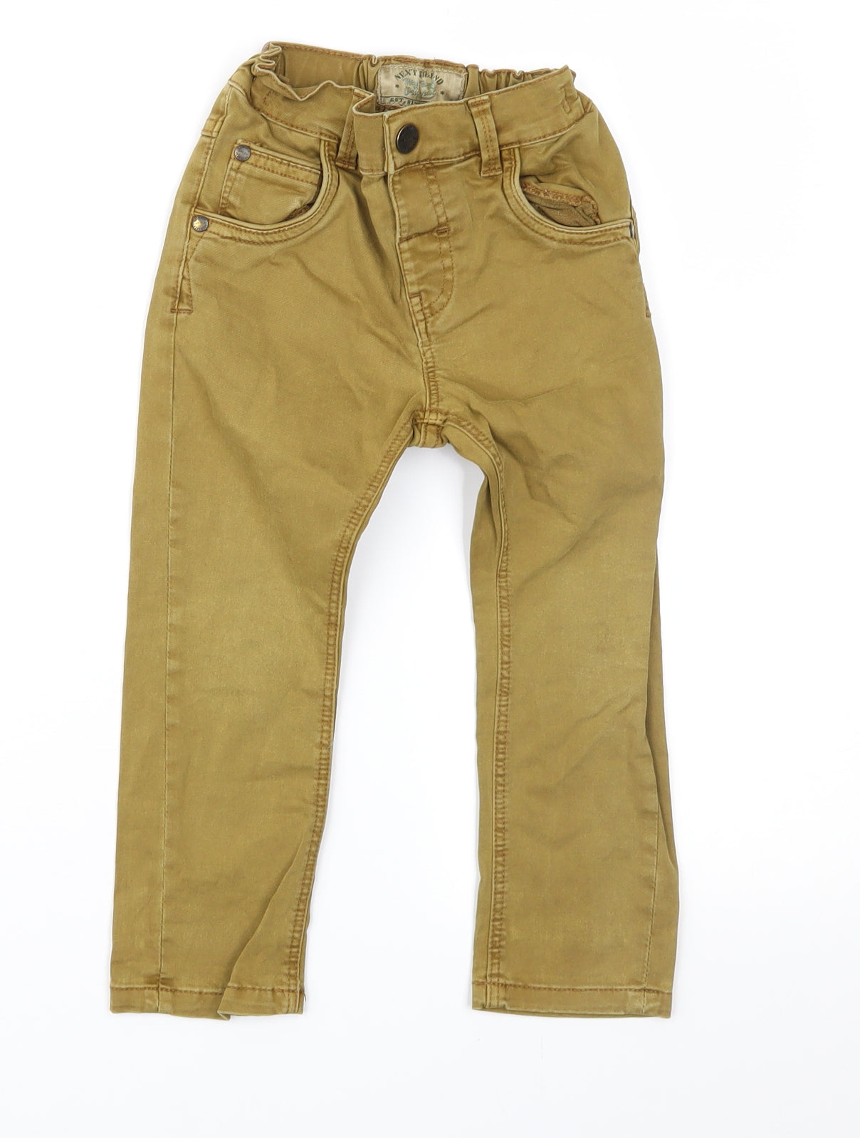 NEXT Boys Brown   Cargo Jeans Size 18-24 Months