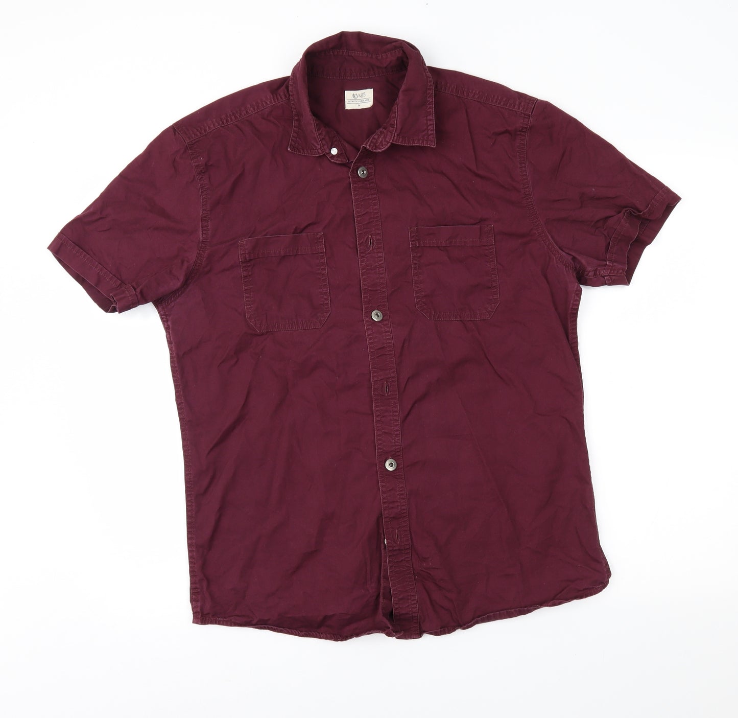 Matalan Mens Purple    Button-Up Size M