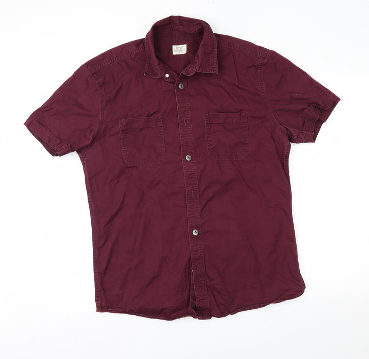 Matalan Mens Purple    Button-Up Size M