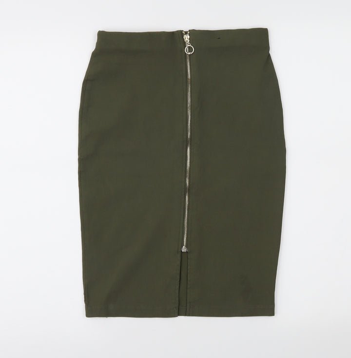 Atmosphere Womens Green Straight & Pencil Skirt Size 8