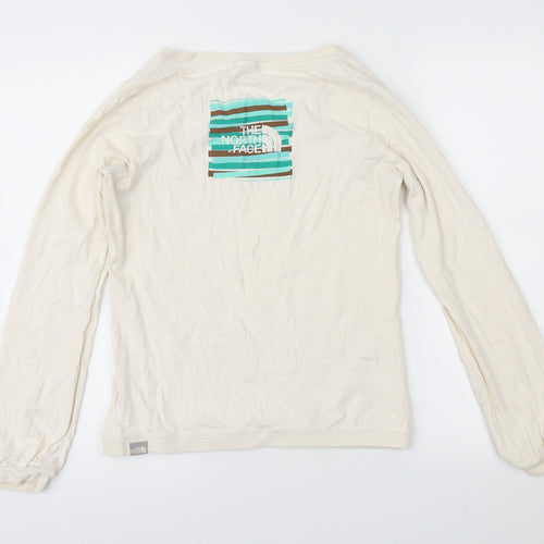 The North Face Womens Ivory   Basic T-Shirt Size M