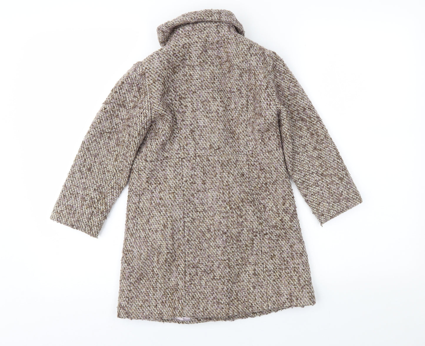 Monsoon Girls Brown   Overcoat Coat Size 5-6 Years