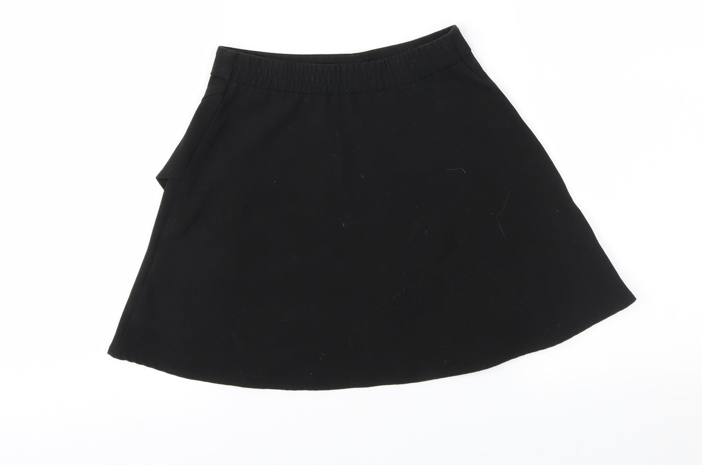 George Girls Black   A-Line Skirt Size 5-6 Years