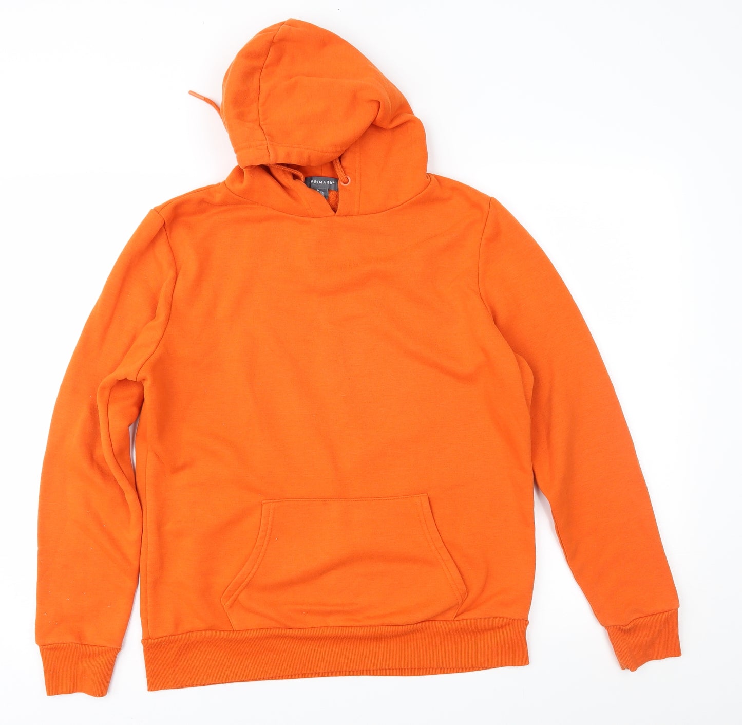 Primark Womens Orange   Pullover Hoodie Size M