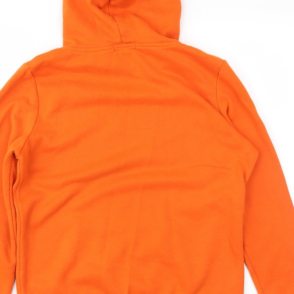 Primark Womens Orange   Pullover Hoodie Size M