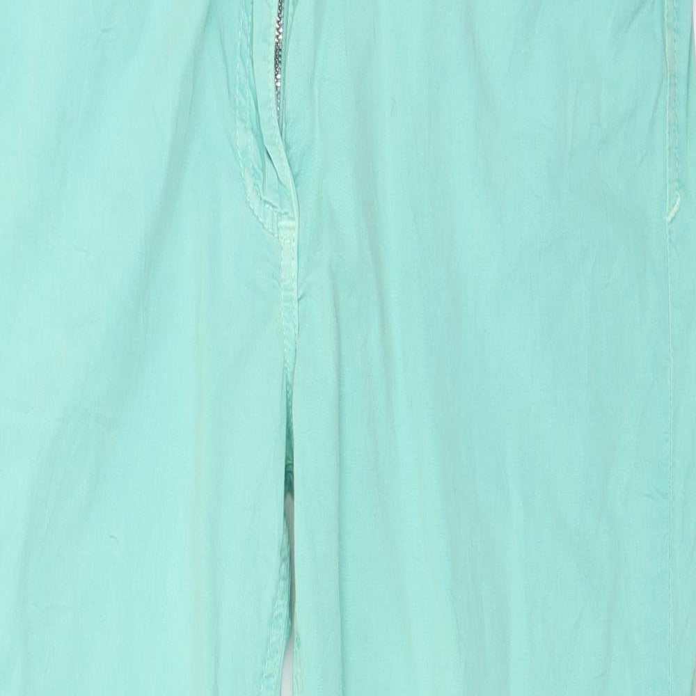 Sally Summer Womens Green   Trousers  Size 14 L23 in