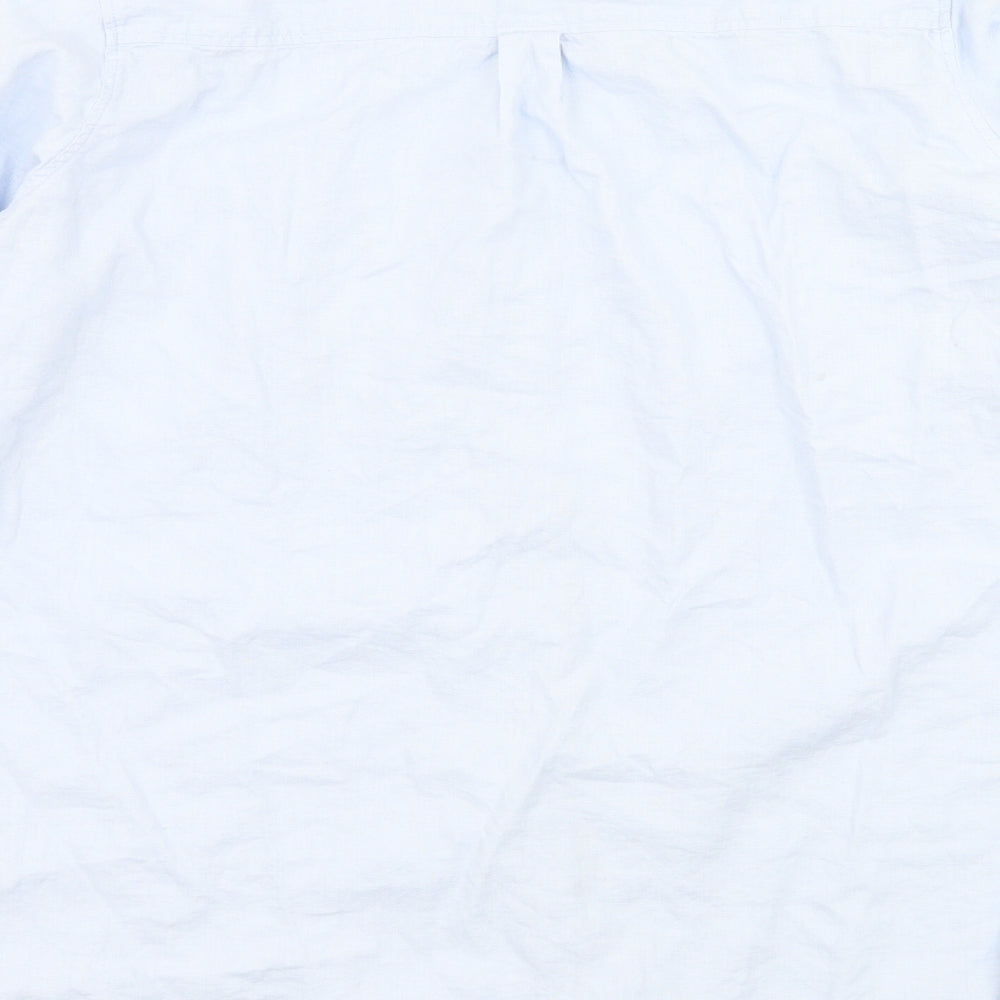 George Womens Blue   Basic Button-Up Size 18