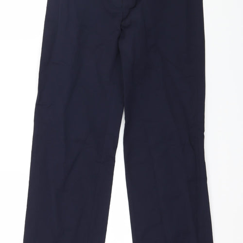 Pants Womens Blue   Trousers  Size 8 L29 in