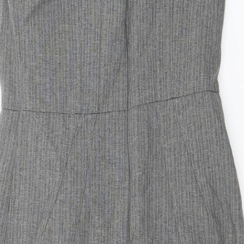 F&F Womens Grey Striped  Sheath  Size 8