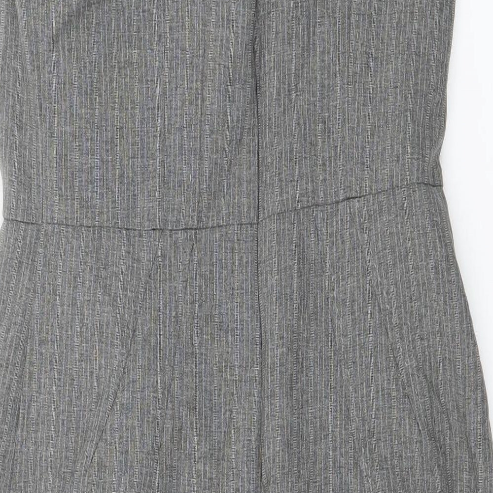 F&F Womens Grey Striped  Sheath  Size 8