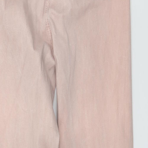 Goodies Womens Pink  Denim Skinny Jeans Size 10 L27 in