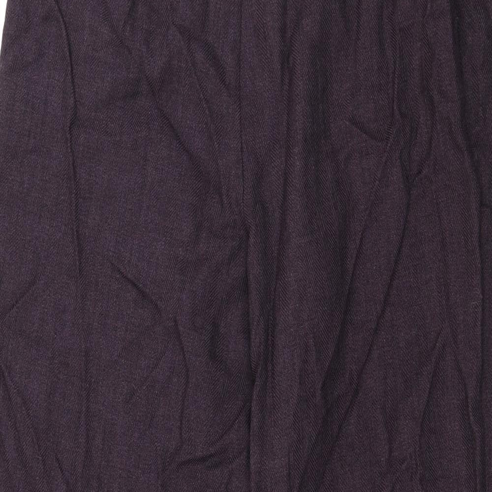 Nightingales Womens Purple   Trousers  Size 14 L20 in