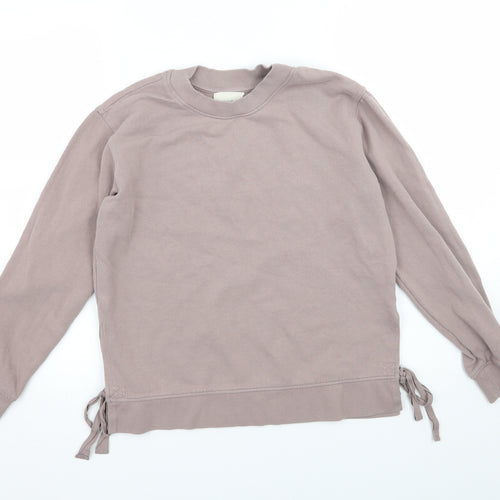 NEXT Womens Purple  Jersey Pullover Sweatshirt Size 8
