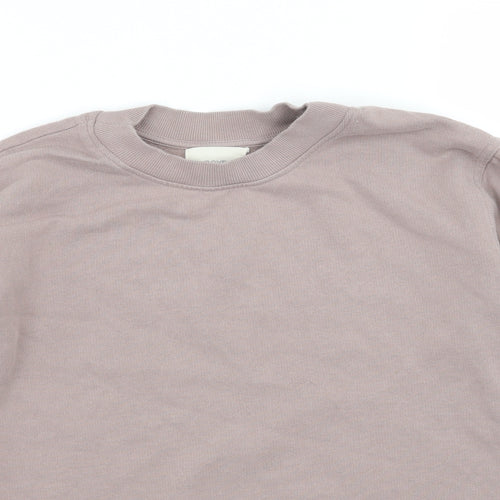 NEXT Womens Purple  Jersey Pullover Sweatshirt Size 8