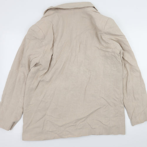 Papaya Womens Beige   Jacket Blazer Size 18