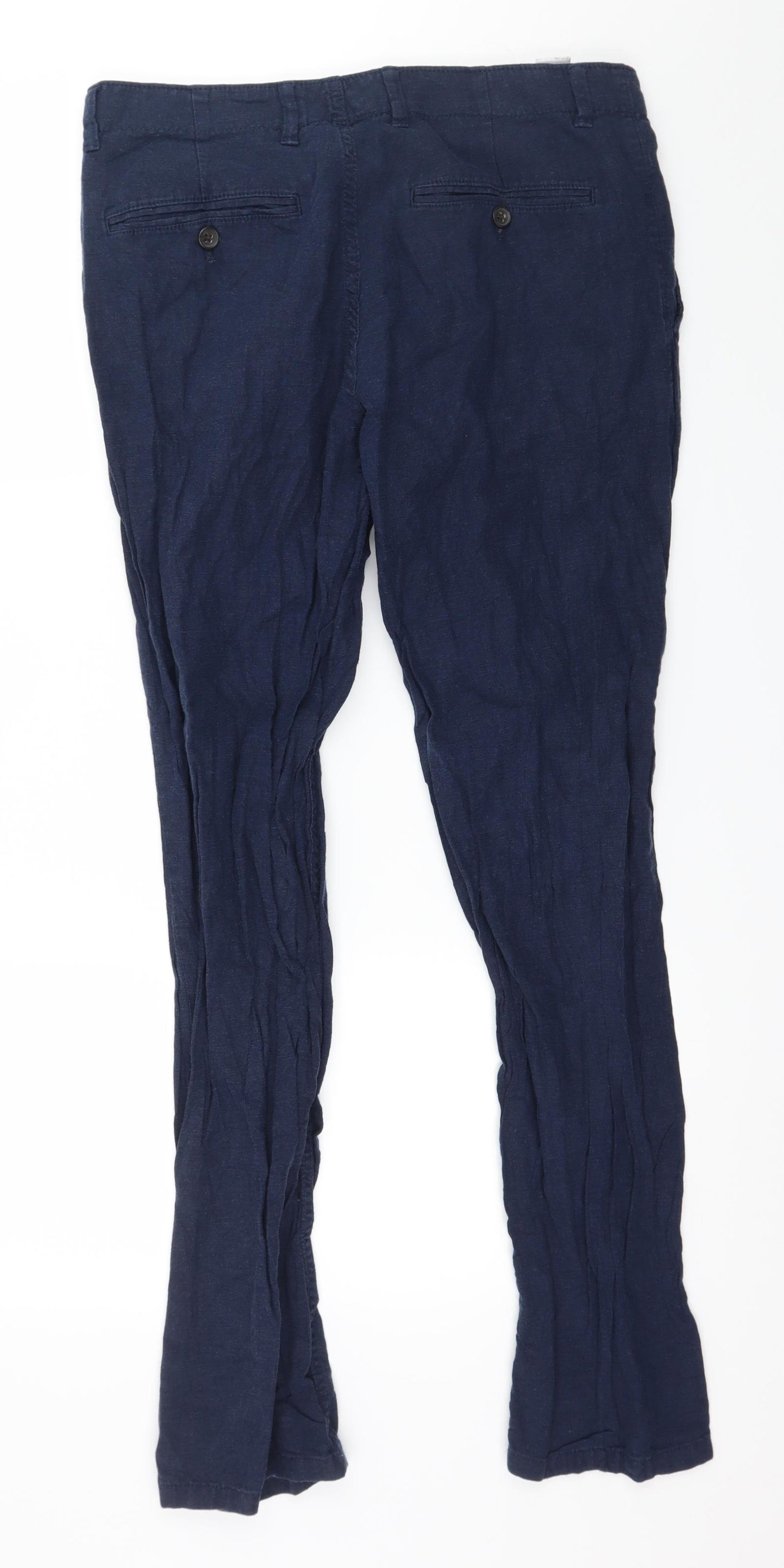 NEXT Mens Blue   Trousers  Size 32 in L30 in