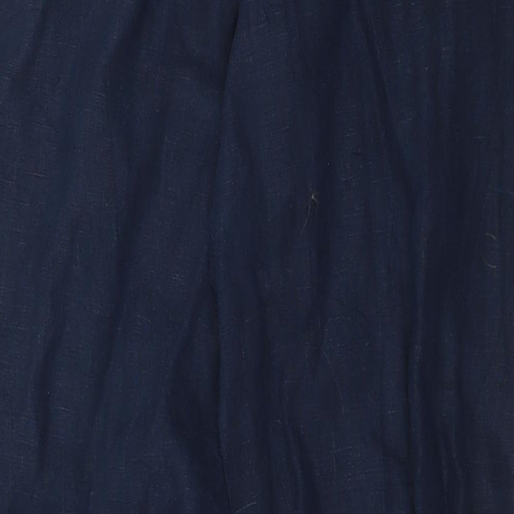 Monsoon Womens Blue   Trousers  Size 12 L29 in