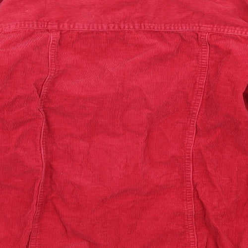 Hawkshead Boys Red  Corduroy Basic Button-Up Size 9-10 Years