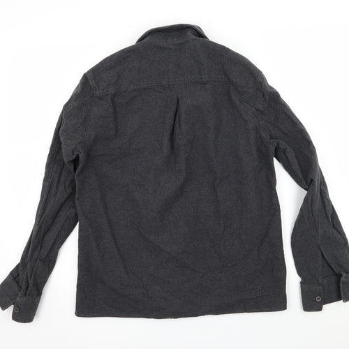 River Island Mens Grey    Button-Up Size S