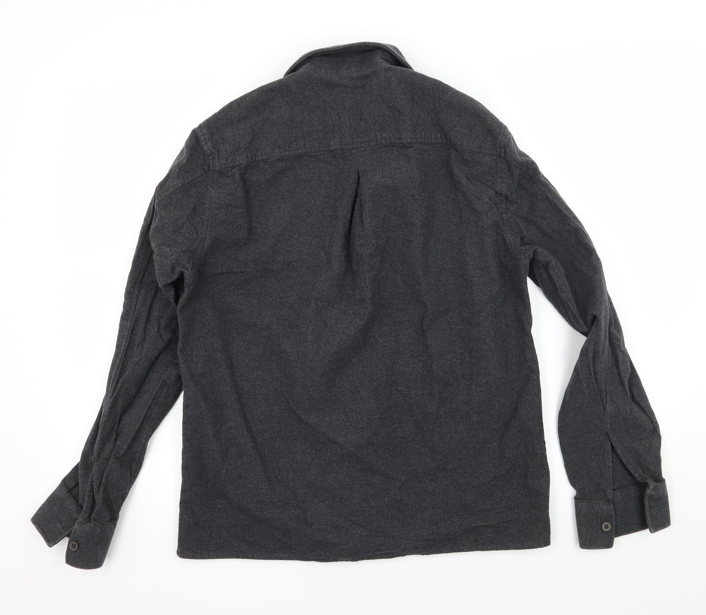 River Island Mens Grey    Button-Up Size S