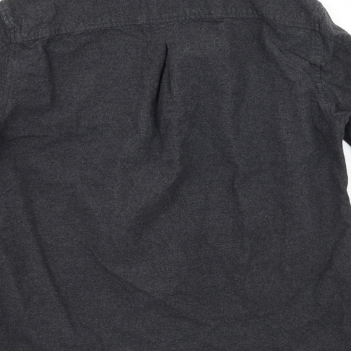 River Island Mens Grey    Button-Up Size S