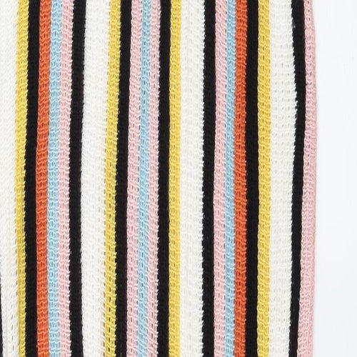 Primark Womens Multicoloured Striped Knit Tank Dress  Size 14