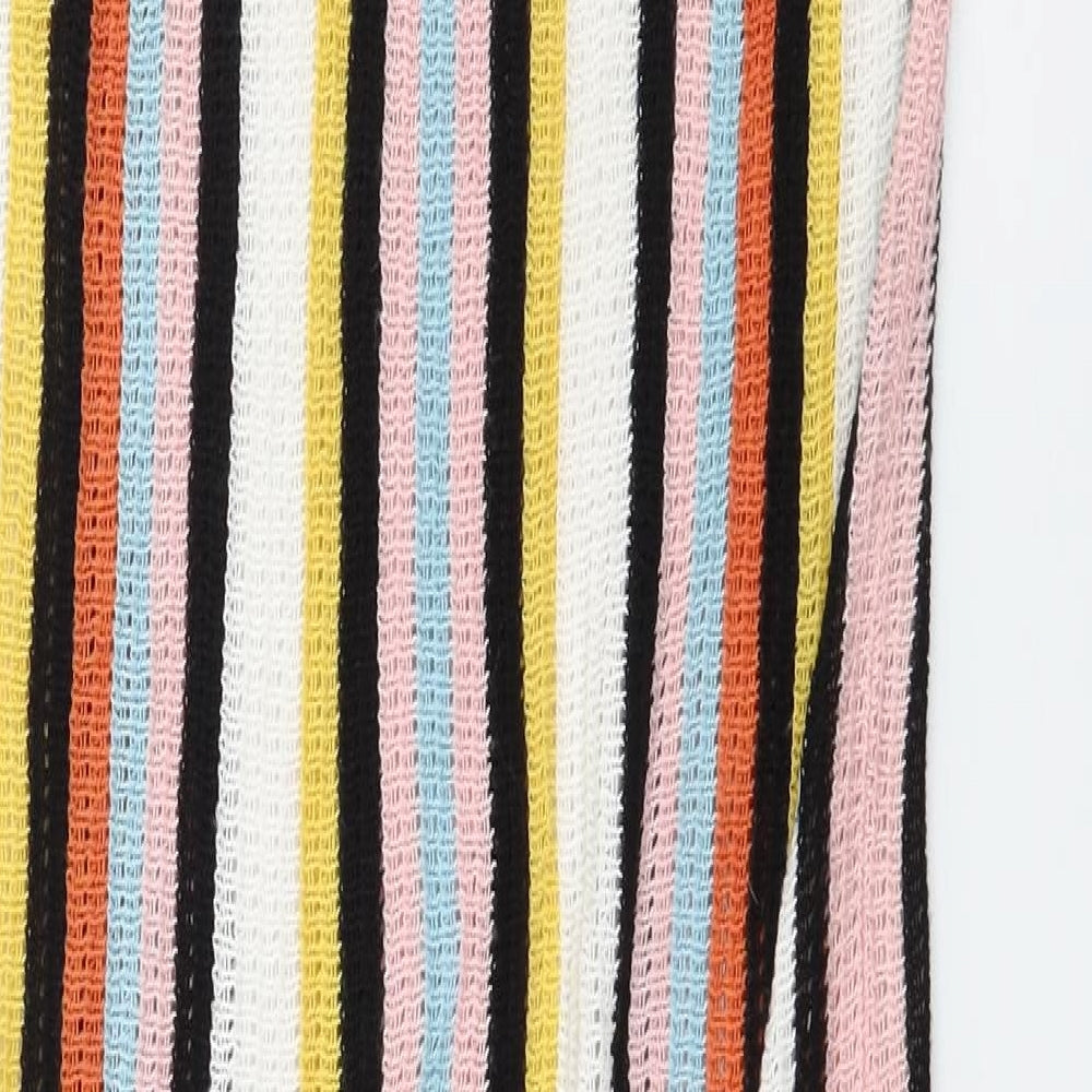 Primark Womens Multicoloured Striped Knit Tank Dress  Size 14