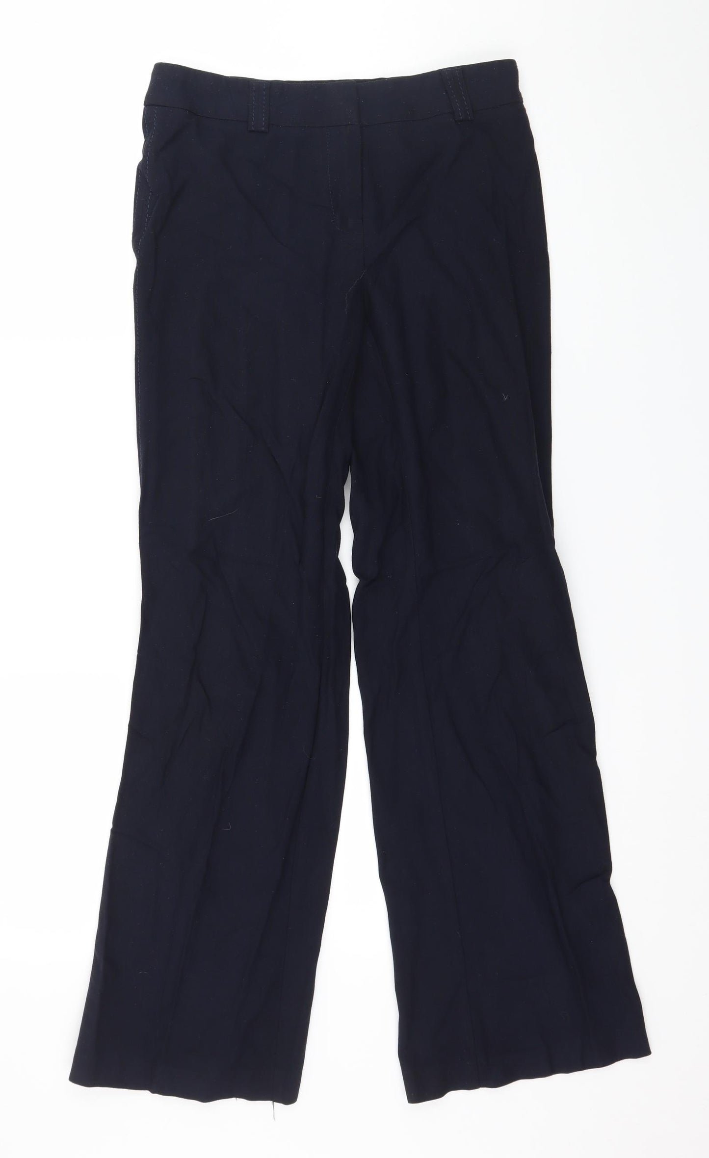 Marks and Spencer Womens Blue   Trousers  Size 8 L30 in