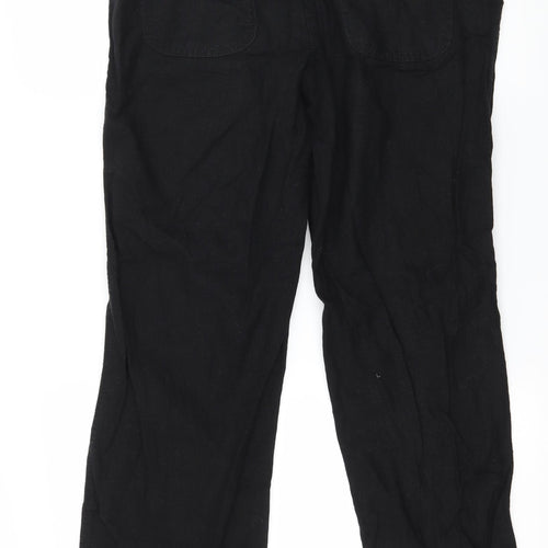 Sugar Crisp Womens Black   Trousers  Size 12 L29 in