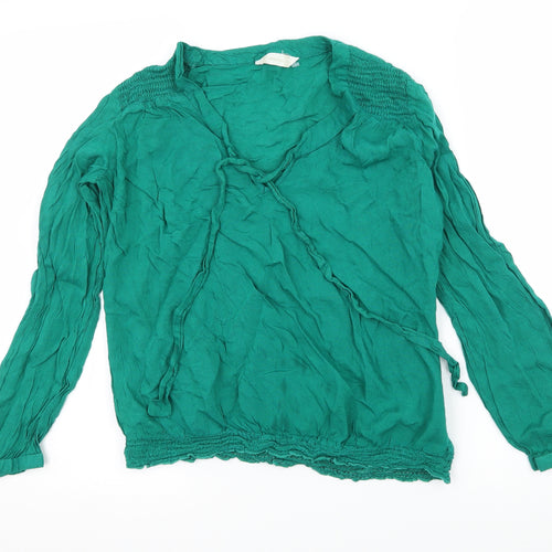 BHS Womens Green   Basic Blouse Size 10