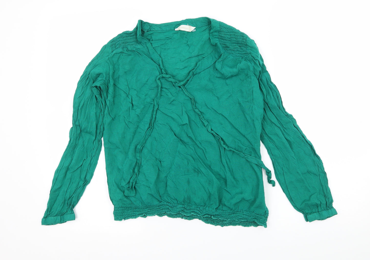 BHS Womens Green   Basic Blouse Size 10