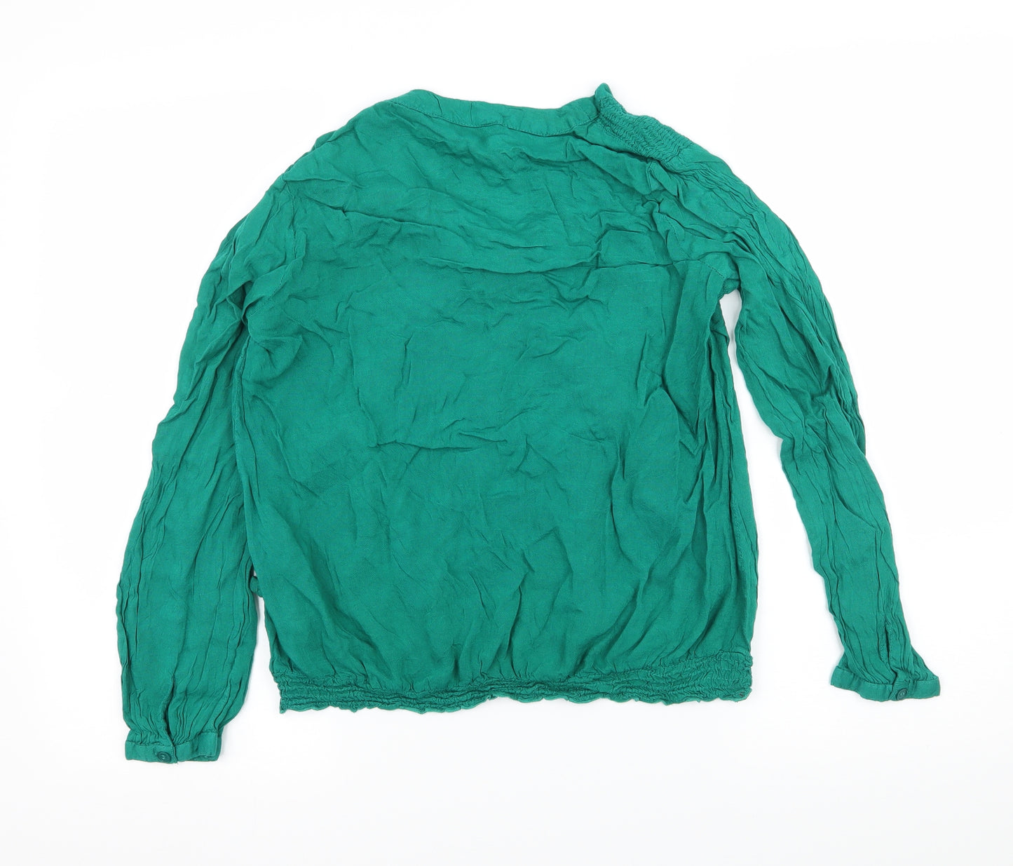BHS Womens Green   Basic Blouse Size 10
