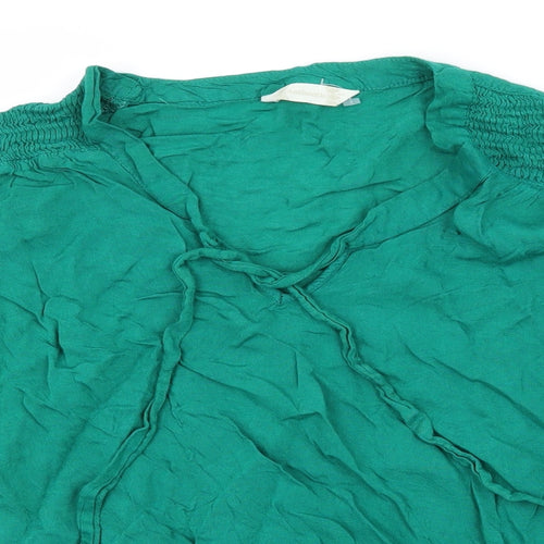 BHS Womens Green   Basic Blouse Size 10