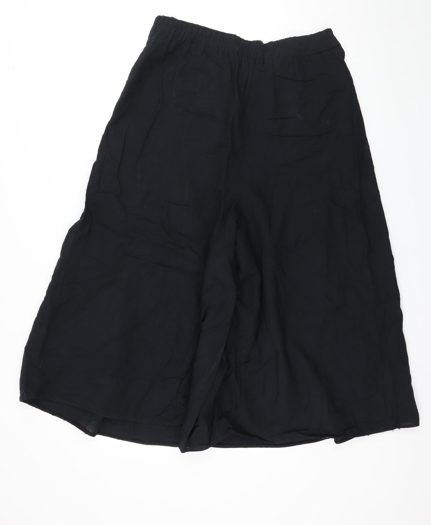 Preworn Womens Black   Culotte Shorts Size 10