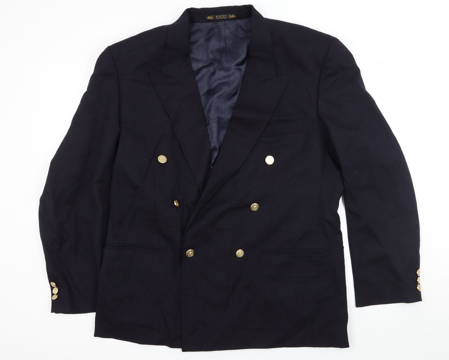 Burton Mens Blue   Jacket Suit Jacket Size XL
